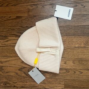 Jacquemus Cream Beanie